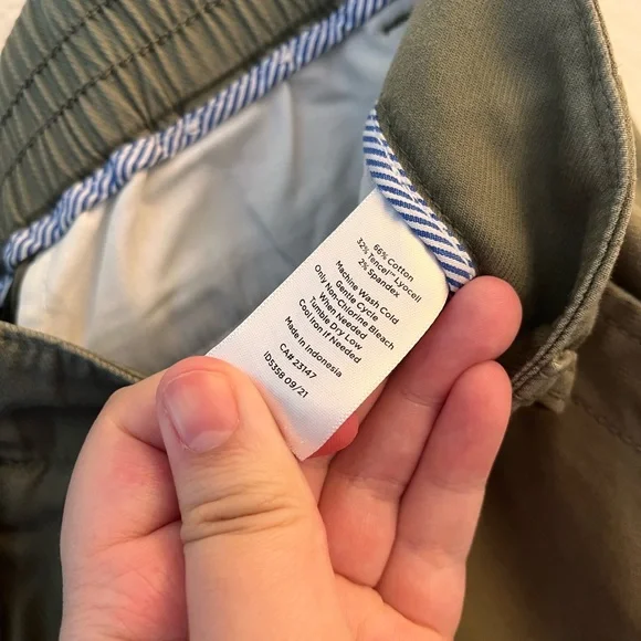 TALBOTS Army Green Jogger Style Trousers - Picture 3 of 6